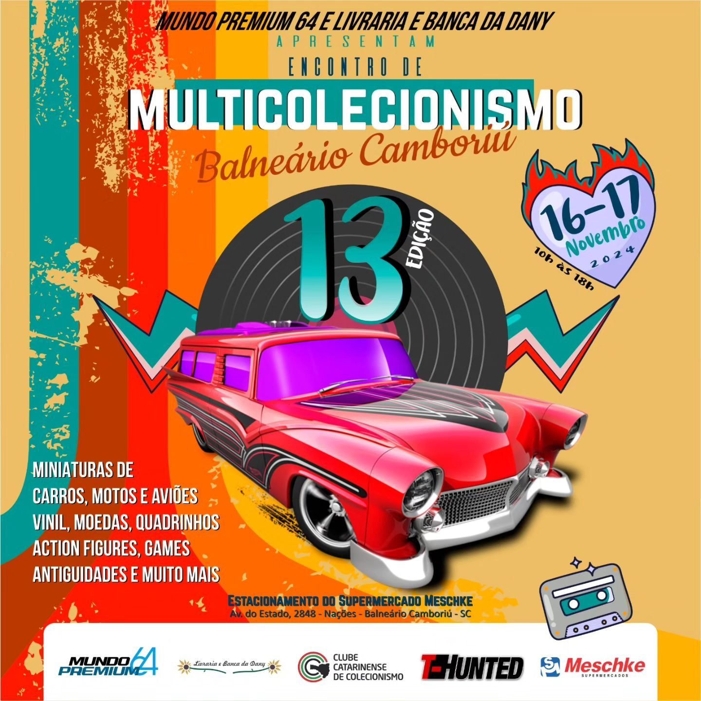 13º Encontro de Multicolecionismo - Balneário Camboriú banner