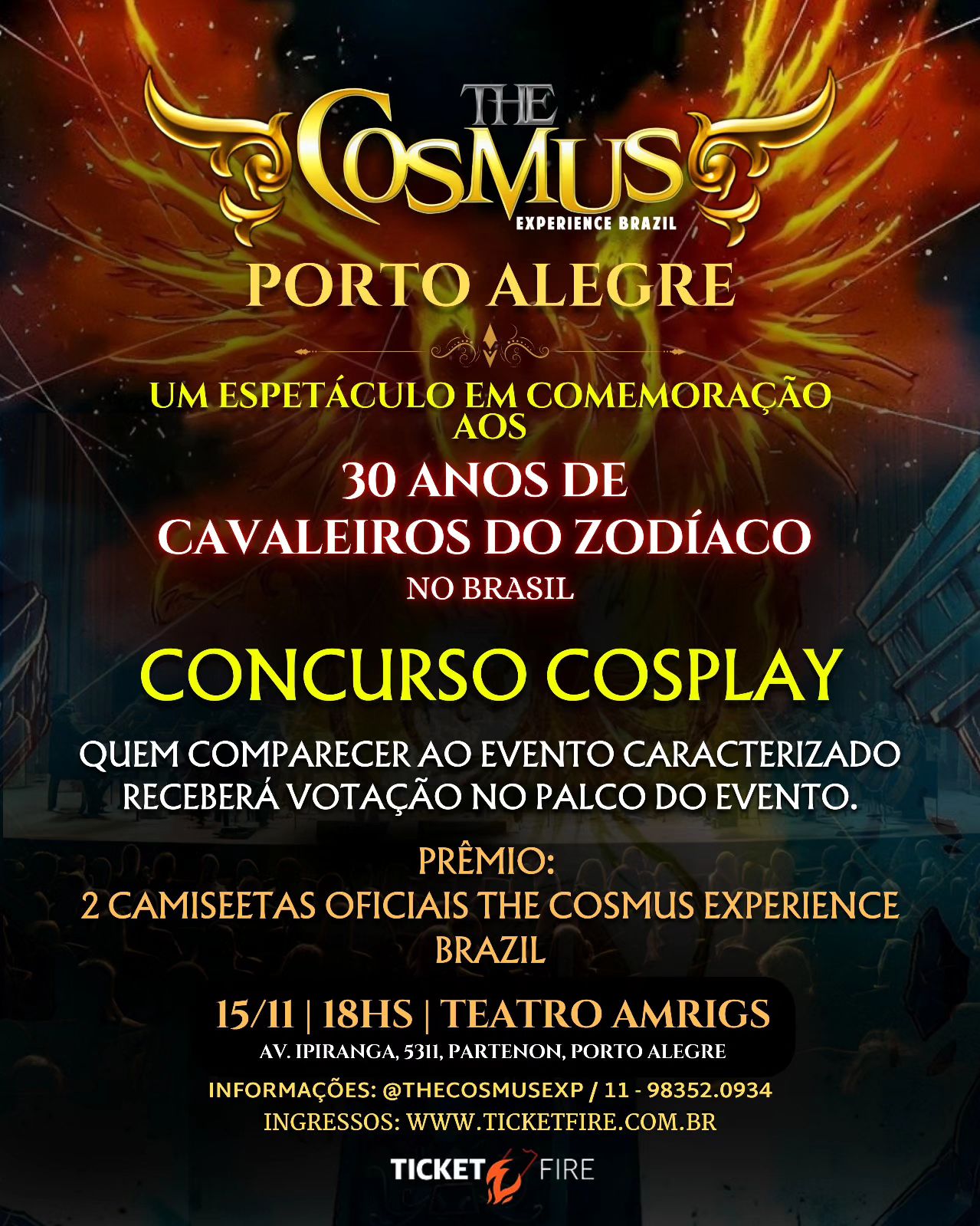 The Cosmus Experience Porto Alegre banner