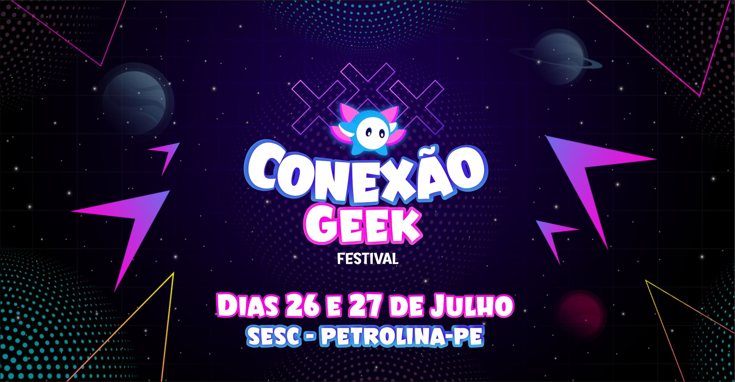 Festival Conexão Geek banner