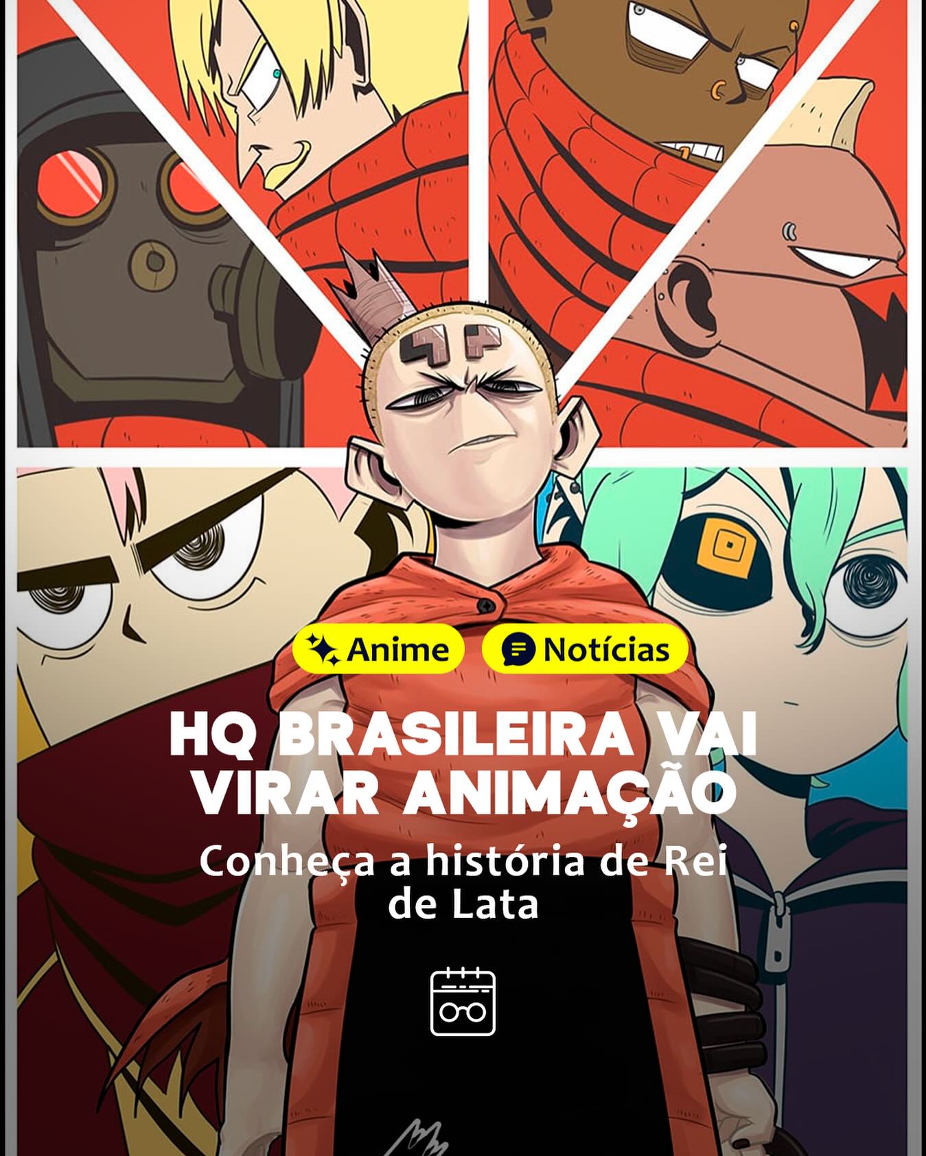 HQ brasileira vai virar animação