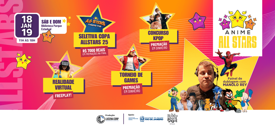 Anime All Stars 4° Edição banner