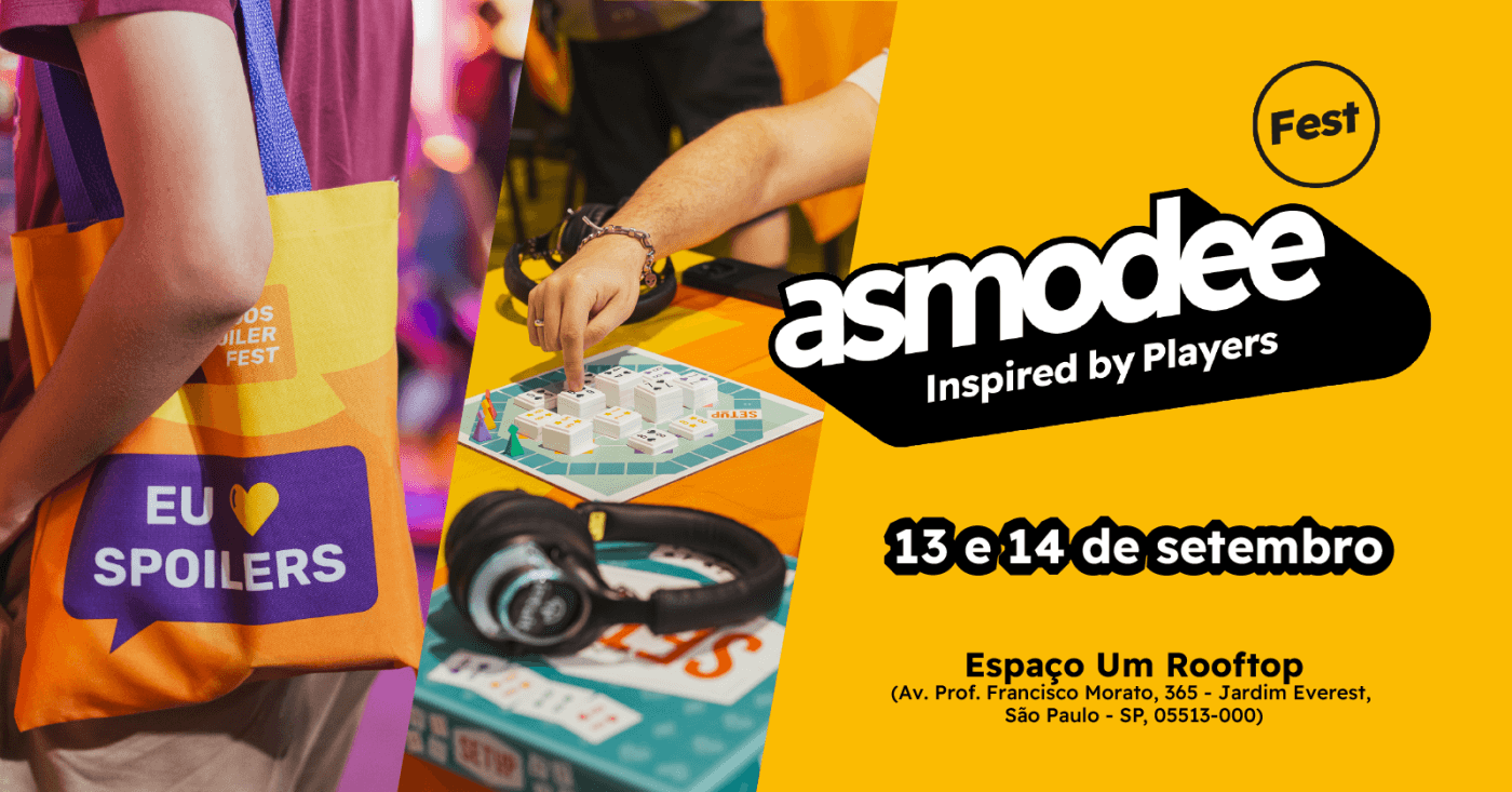 DIA 1: ASMODEE FEST (5ª Edição) Spoiler Fest banner