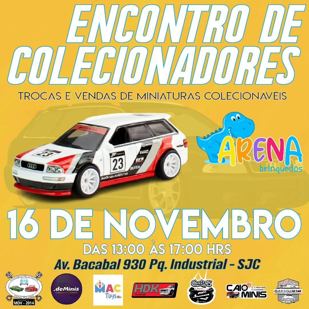 Encontro de Colecionadores - Arena Toys banner