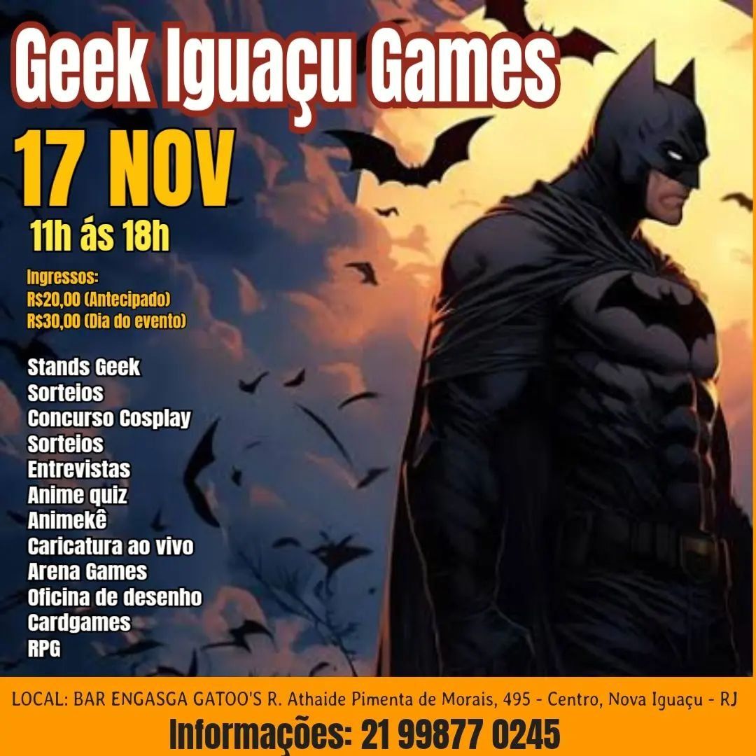 Geek Iguaçu Games banner