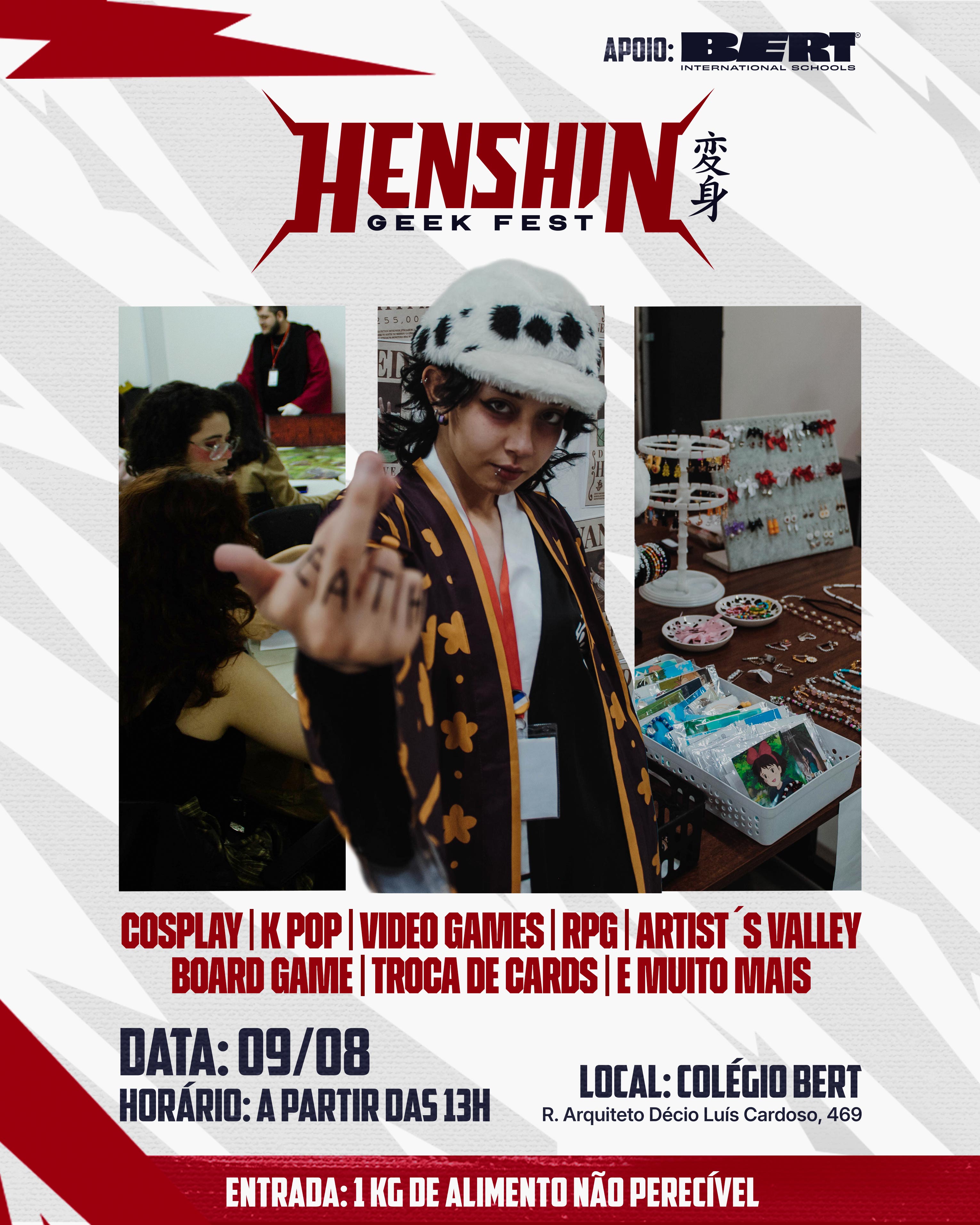 Henshin Geek Fest banner