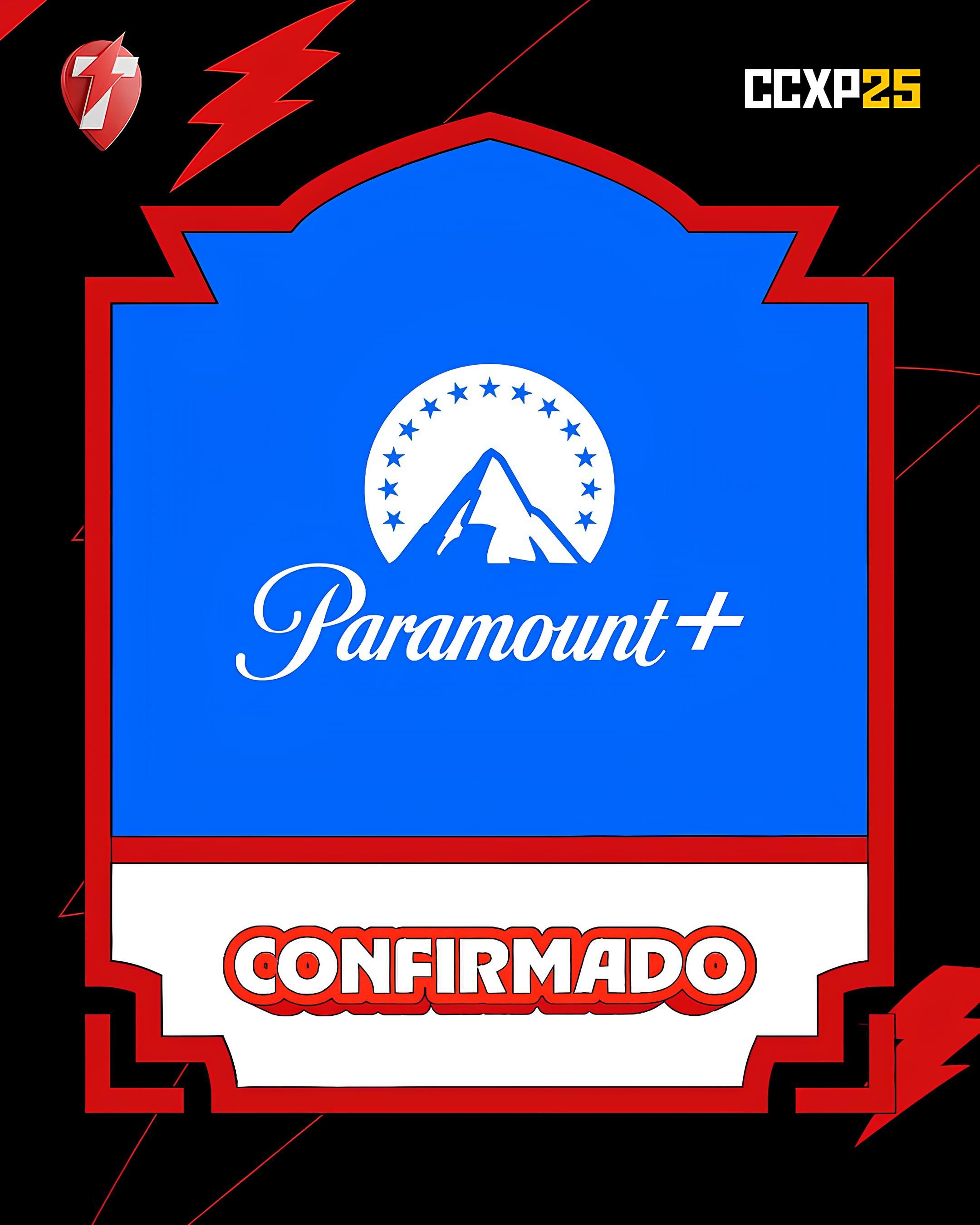 Paramount+ é confirmada na CCXP25 com painel especial e área exclusiva