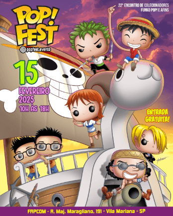 POP! FEST - 22º Encontro de Colecionadores de Funko Pop! e Afins banner