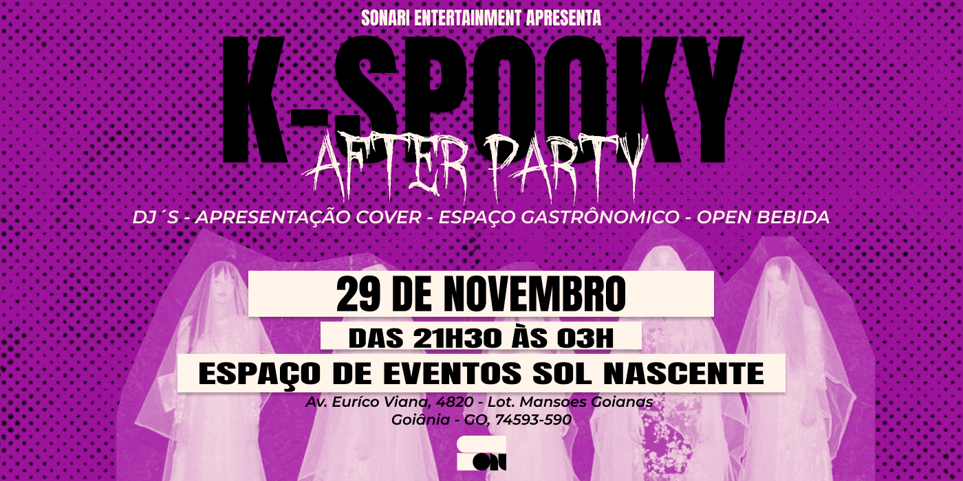 K-SPOOKY AFTER PARTY banner