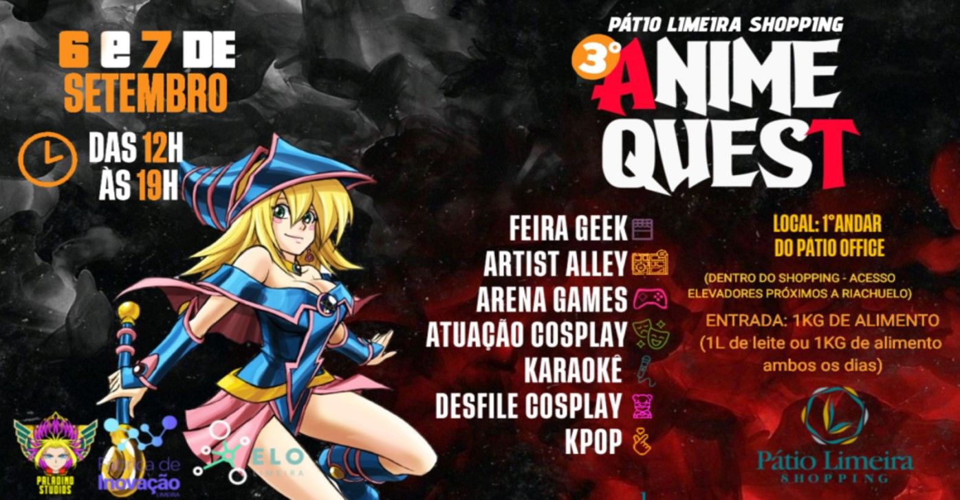 AnimeQuest 3 LIMEIRA banner