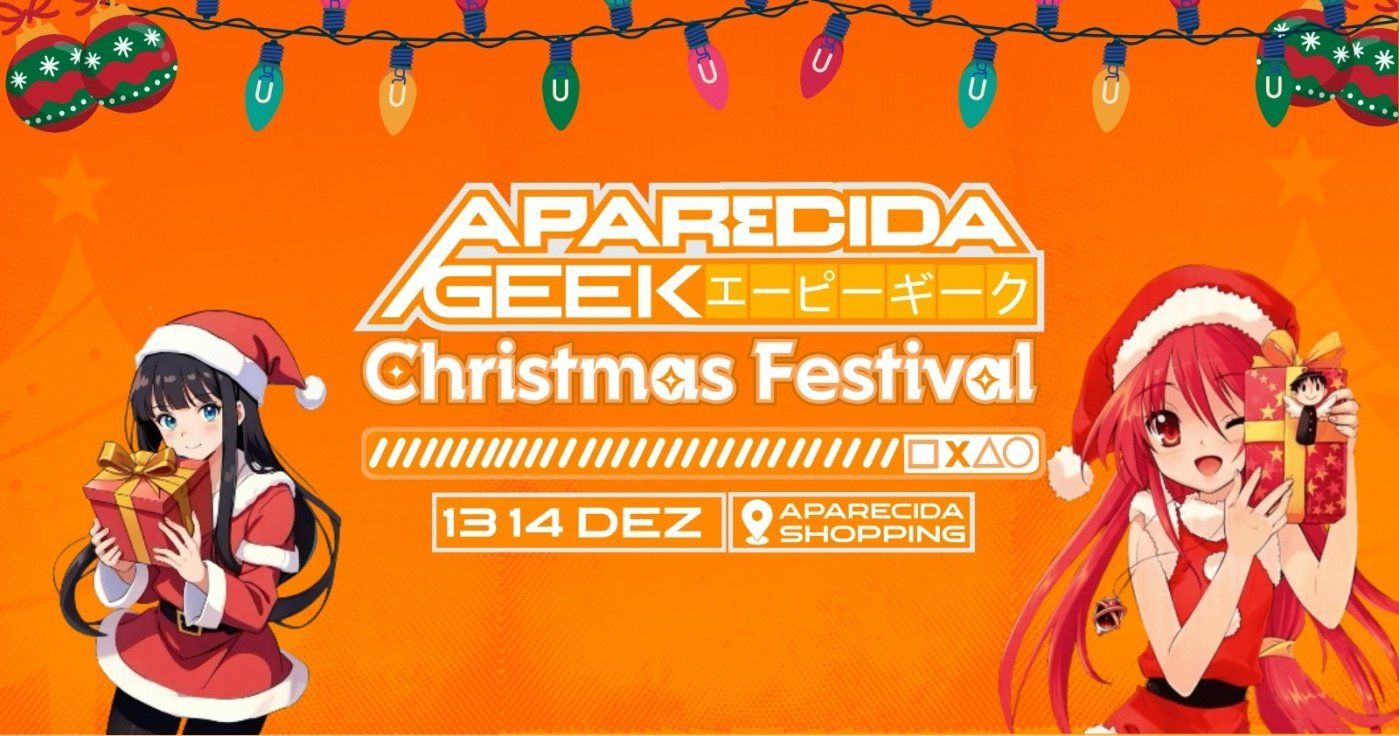 Aparecida Geek  Christmas Festival banner