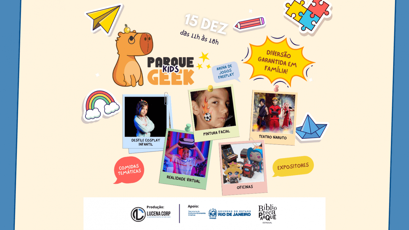 Parque Geek Kids banner