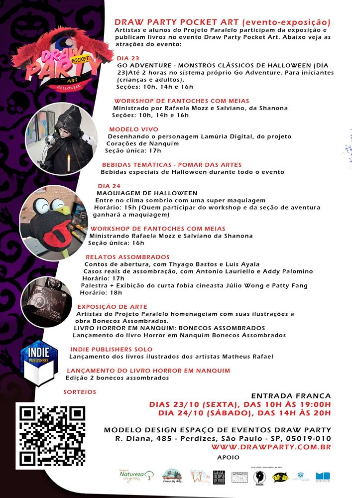 Draw Party Halloween