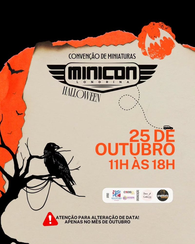 Convenção de Miniaturas - Minicon Londrina - Halloween