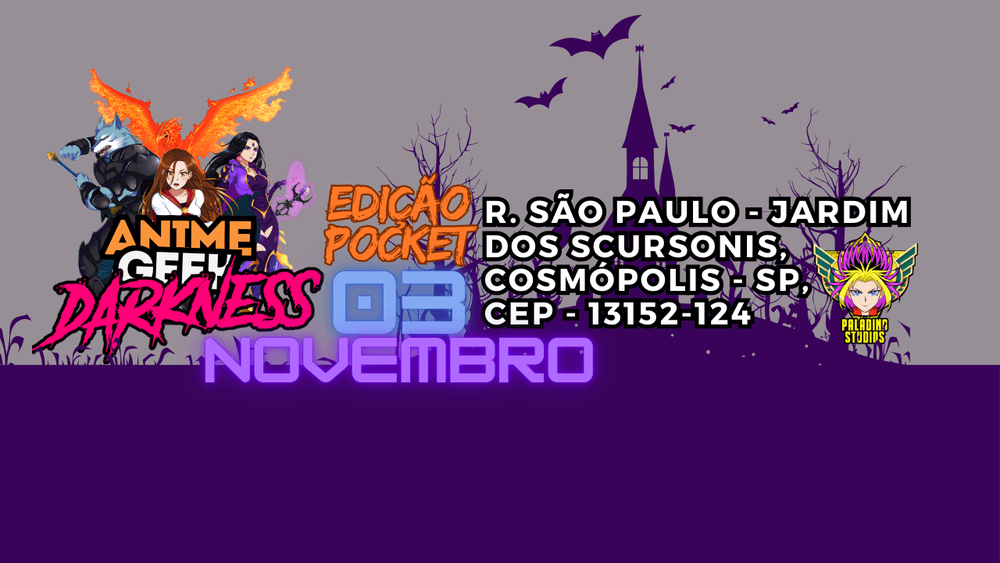 Anime Geek Darkness: 2ª Edição Pocket banner
