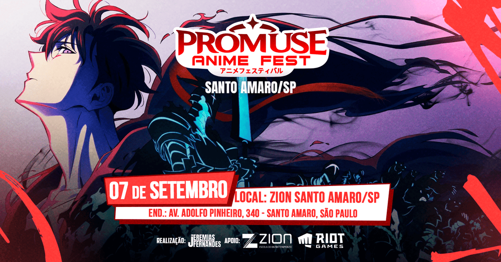 Promuse Anime Fest - Santo Amaro/SP banner