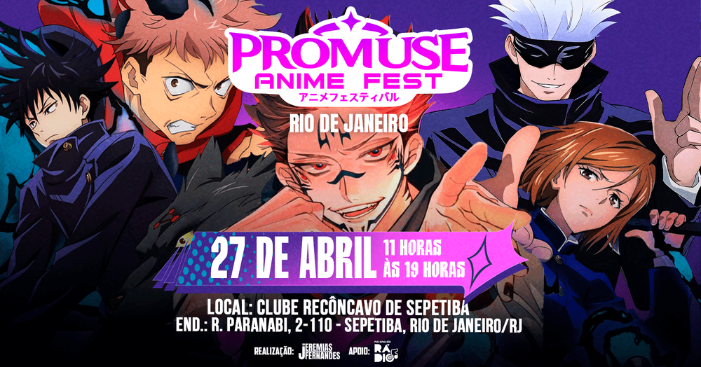 Promuse Anime Fest 3ª Edição banner