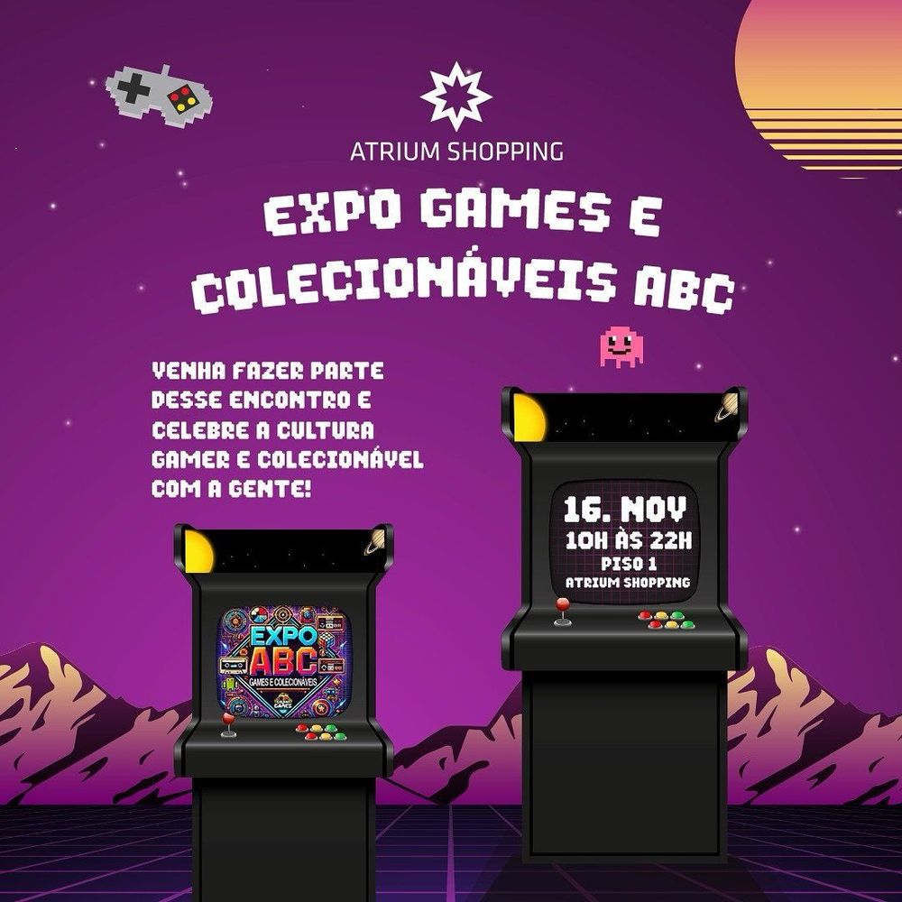 Expo Game e Colecionáveis ABC banner