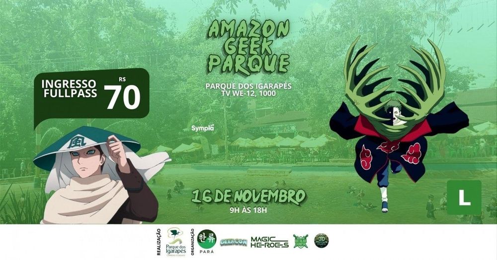 AMAZON GEEK PARQUE - 2ª EDIÇÃO banner