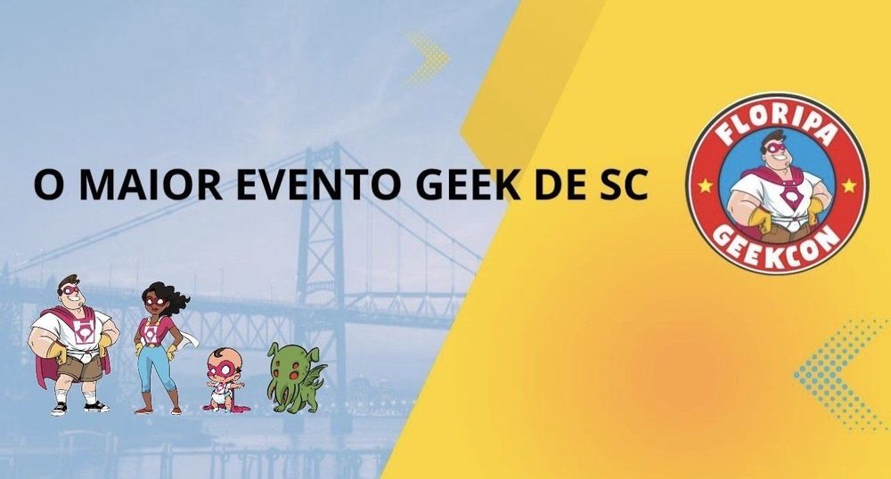 FLORIPA GEEKCON 2026 banner