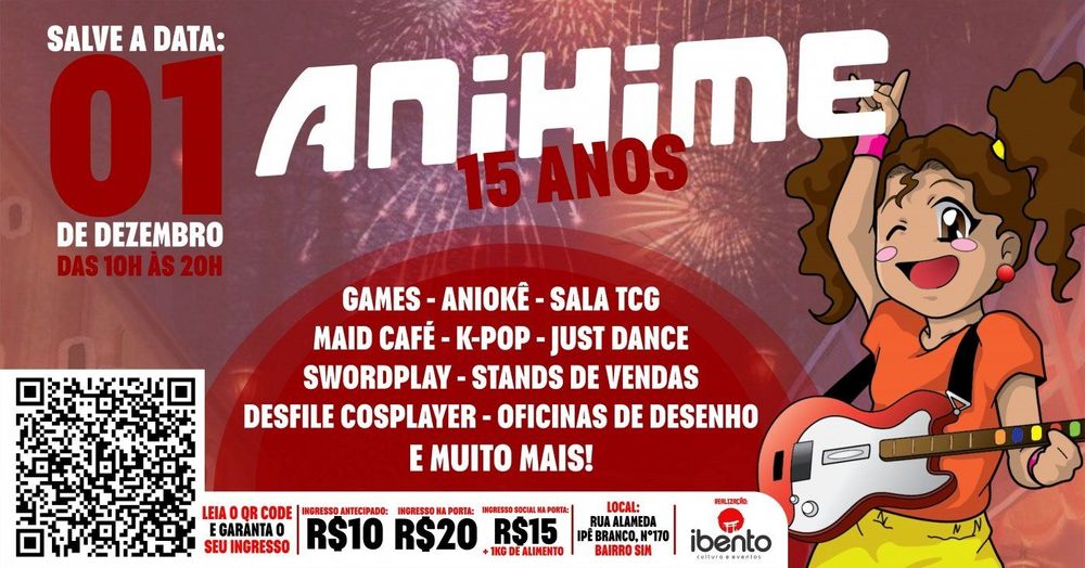 AniHime 15 anos banner