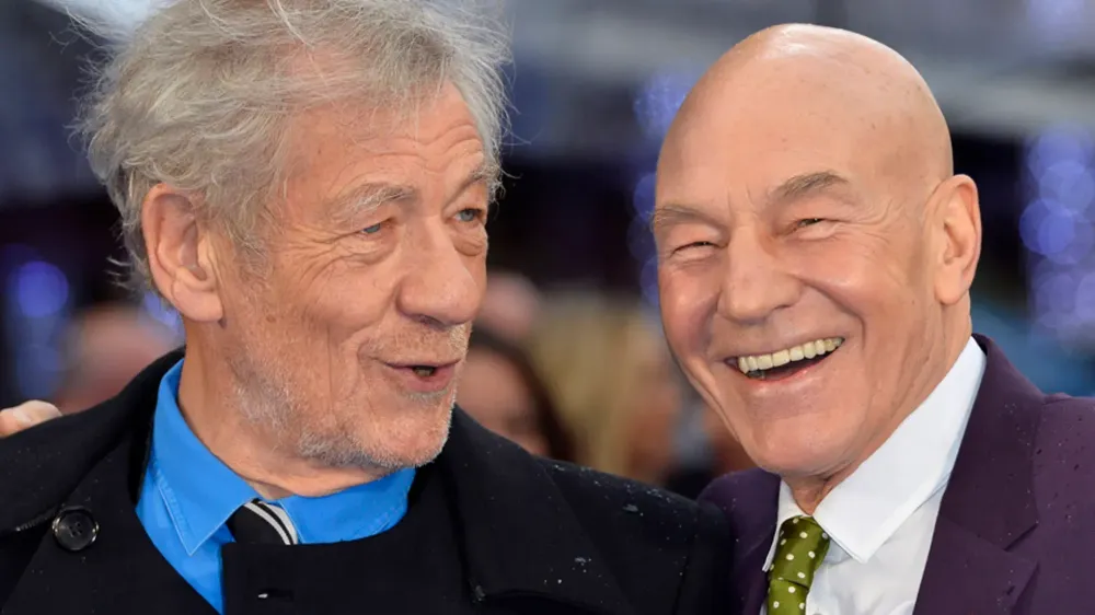 Ian McKellen homenageia Patrick Stewart e recorda conselho para recusar Star Trek