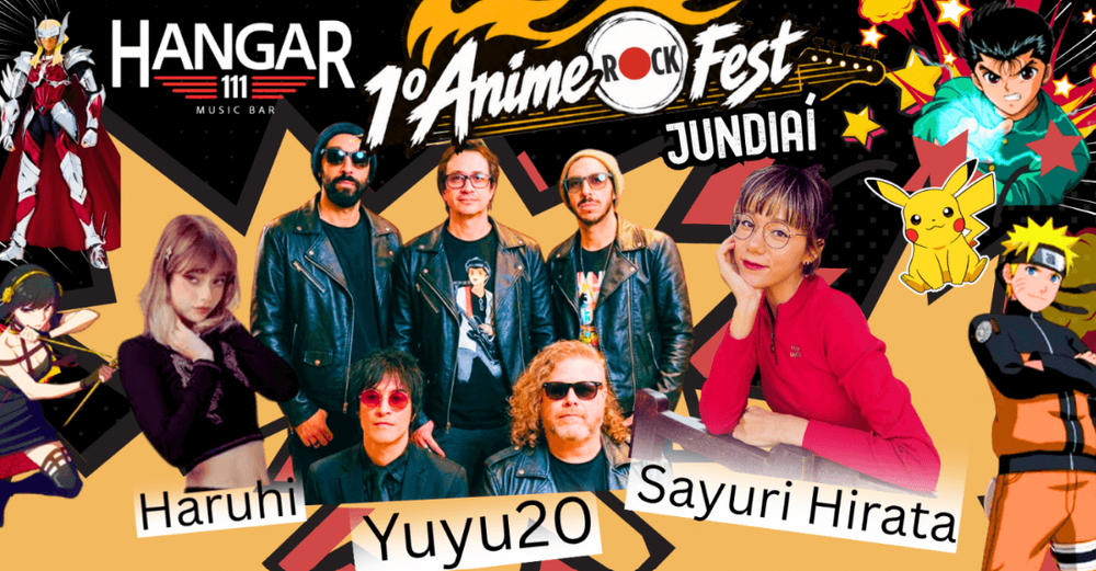 1º Anime Rock Fest Jundiaí banner