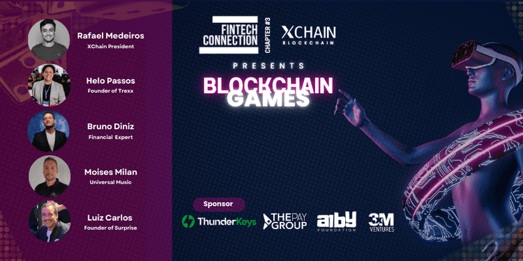 3º Fintech Connection - Blockchain Games banner