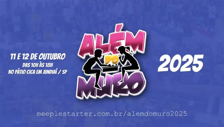 Além do Muro 2025 banner