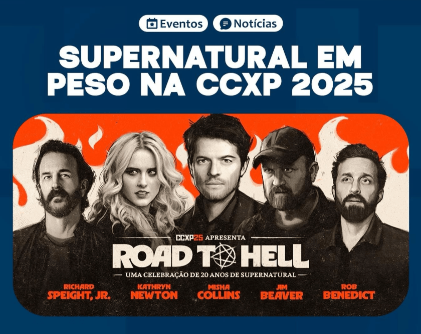 Supernatural em peso na CCXP 2025