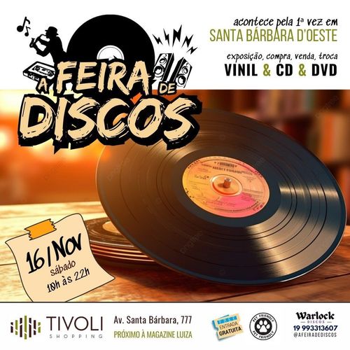 1ª Feira de Discos de Santa Bárbara D'Oeste