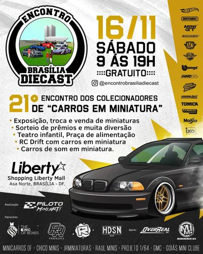 21º Encontro dos Colecionadores de Carros em Miniatura - Brasília Diecast