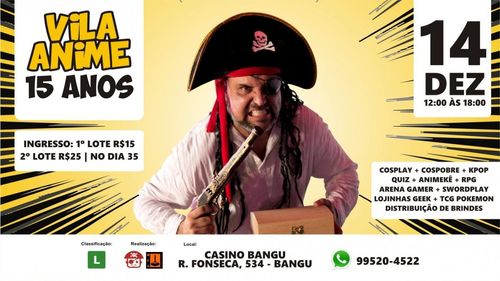 VILA ANIME - 15 ANOS