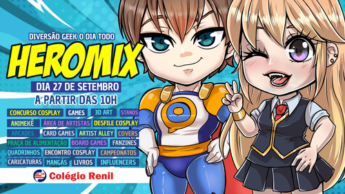 Heromix 2025 - Diversão Geek o dia todo