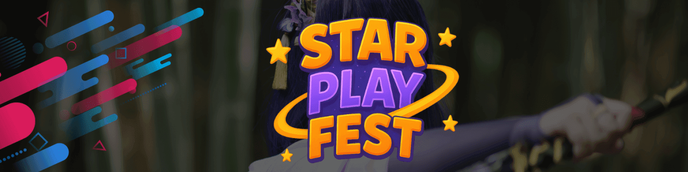 STAR PLAY FEST banner